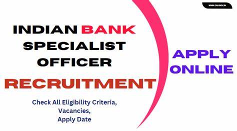 Indian Bank Specialist Recruitment 2024 – Apply Online for 102 Posts